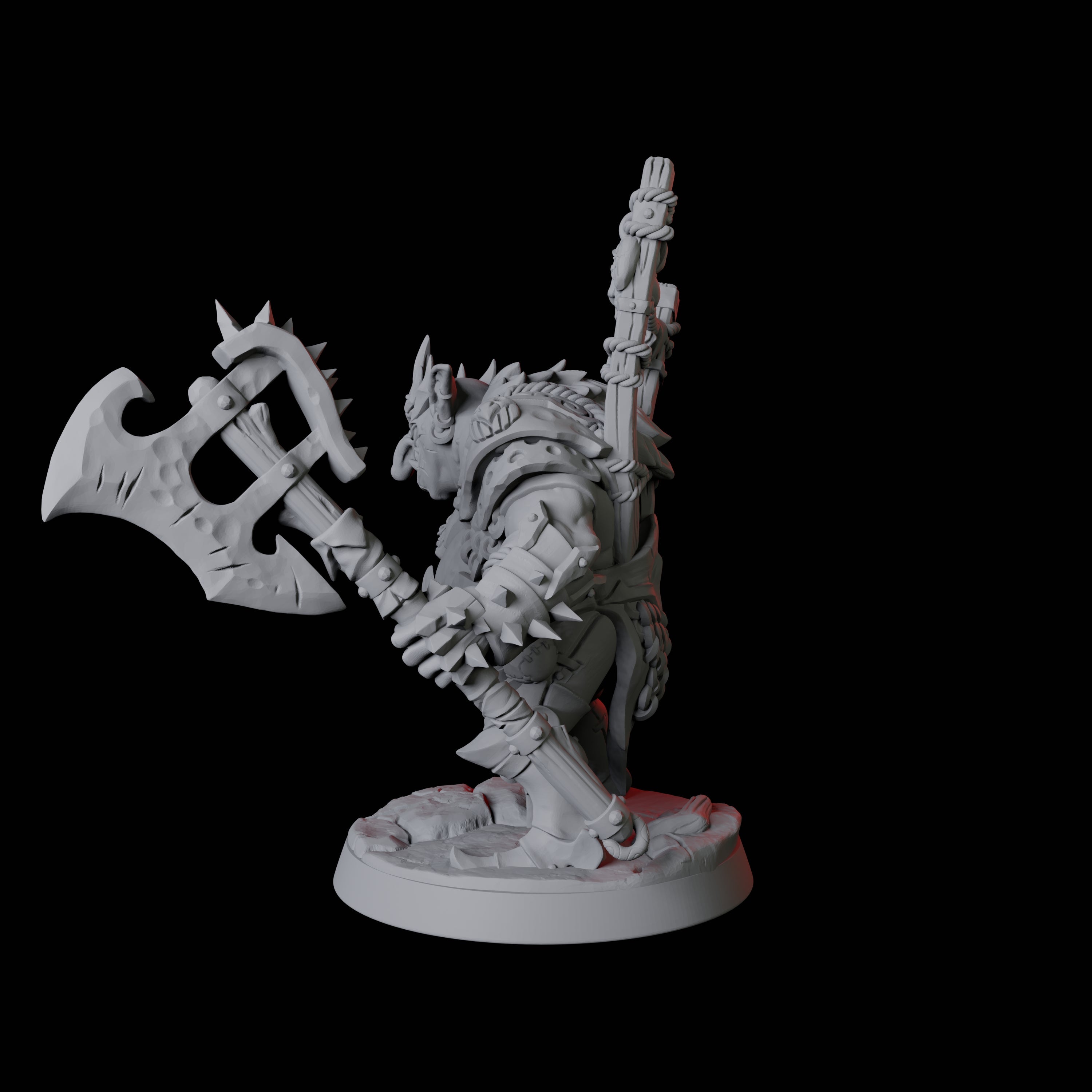 Pointing Goblin Leader Miniature for Dungeons and Dragons, Pathfinder or other TTRPGs