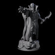 Pointing Human Cultist Miniature for Dungeons and Dragons, Pathfinder or other TTRPGs