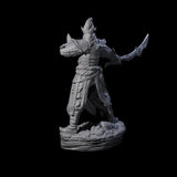 Poised Githyanki Warrior Miniature for Dungeons and Dragons, Pathfinder or other TTRPGs