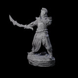 Poised Githyanki Warrior Miniature for Dungeons and Dragons, Pathfinder or other TTRPGs
