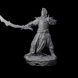 Poised Githyanki Warrior Miniature for Dungeons and Dragons, Pathfinder or other TTRPGs