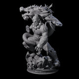 Poised Monk Miniature for Dungeons and Dragons, Pathfinder or other TTRPGs