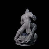 Poised Monk Miniature for Dungeons and Dragons, Pathfinder or other TTRPGs