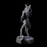 Poised Satyr Gladewarden A Miniature for Dungeons and Dragons, Pathfinder or other TTRPGs