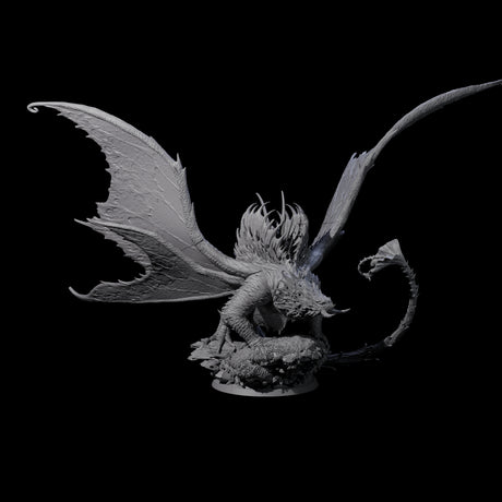 Poisoning Plant Dragon Miniature for Dungeons and Dragons, Pathfinder or other TTRPGs