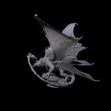 Poisoning Plant Dragon Miniature for Dungeons and Dragons, Pathfinder or other TTRPGs