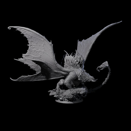 Poisoning Plant Dragon Miniature for Dungeons and Dragons, Pathfinder or other TTRPGs