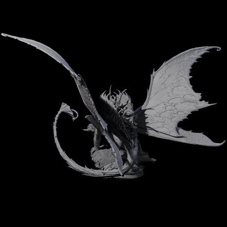 Poisoning Plant Dragon Miniature for Dungeons and Dragons, Pathfinder or other TTRPGs