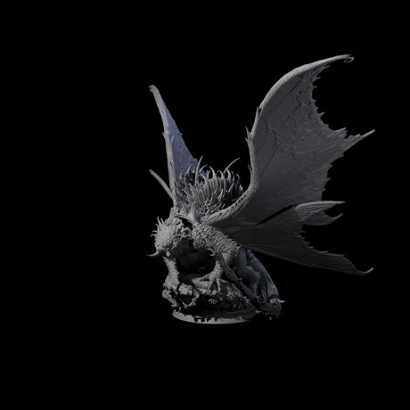 Poisoning Plant Dragon Miniature for Dungeons and Dragons, Pathfinder or other TTRPGs