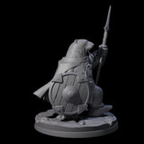 Polar Ursine Warriors Miniature for Dungeons and Dragons, Pathfinder or other TTRPGs