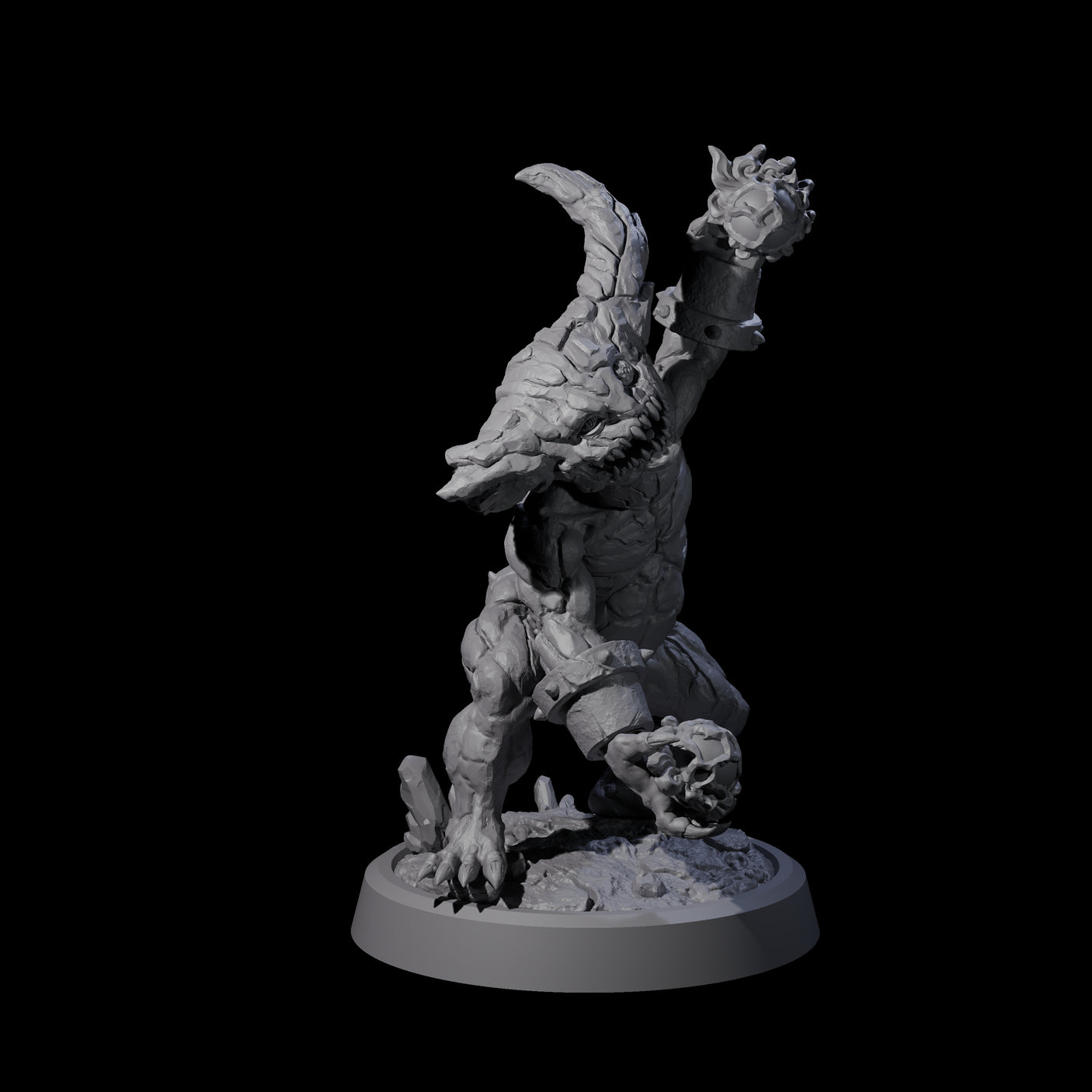 Poop Flinging Imp A Miniature for Dungeons and Dragons, Pathfinder or other TTRPGs