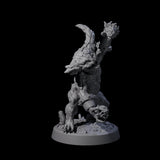 Poop Flinging Imp A Miniature for Dungeons and Dragons, Pathfinder or other TTRPGs