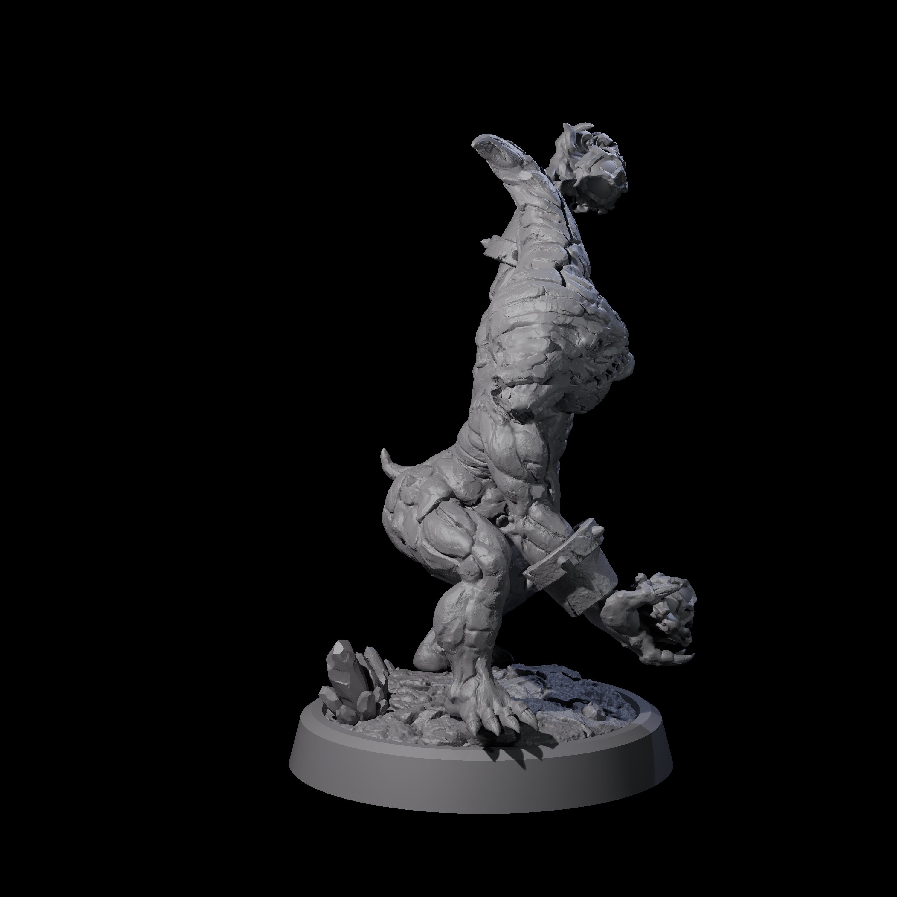 Poop Flinging Imp A Miniature for Dungeons and Dragons, Pathfinder or other TTRPGs