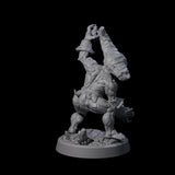 Poop Flinging Imp A Miniature for Dungeons and Dragons, Pathfinder or other TTRPGs
