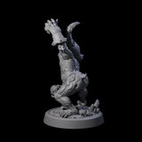 Poop Flinging Imp A Miniature for Dungeons and Dragons, Pathfinder or other TTRPGs