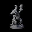 Poop Flinging Imp A Miniature for Dungeons and Dragons, Pathfinder or other TTRPGs