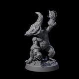 Poop Flinging Imp A Miniature for Dungeons and Dragons, Pathfinder or other TTRPGs