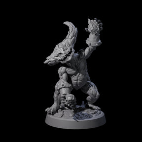 Poop Flinging Imp A Miniature for Dungeons and Dragons, Pathfinder or other TTRPGs
