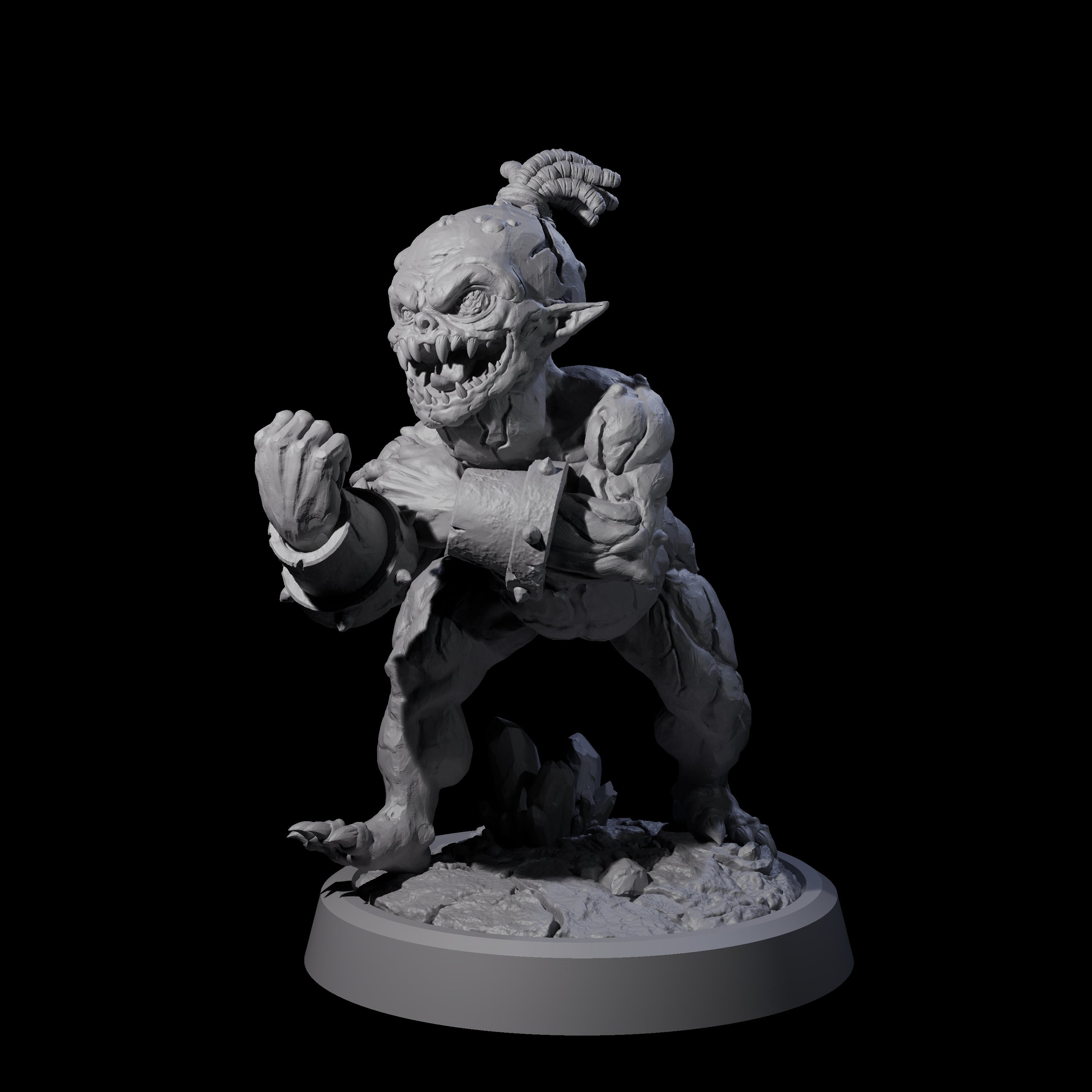 Poop Flinging Imp B Miniature for Dungeons and Dragons, Pathfinder or other TTRPGs