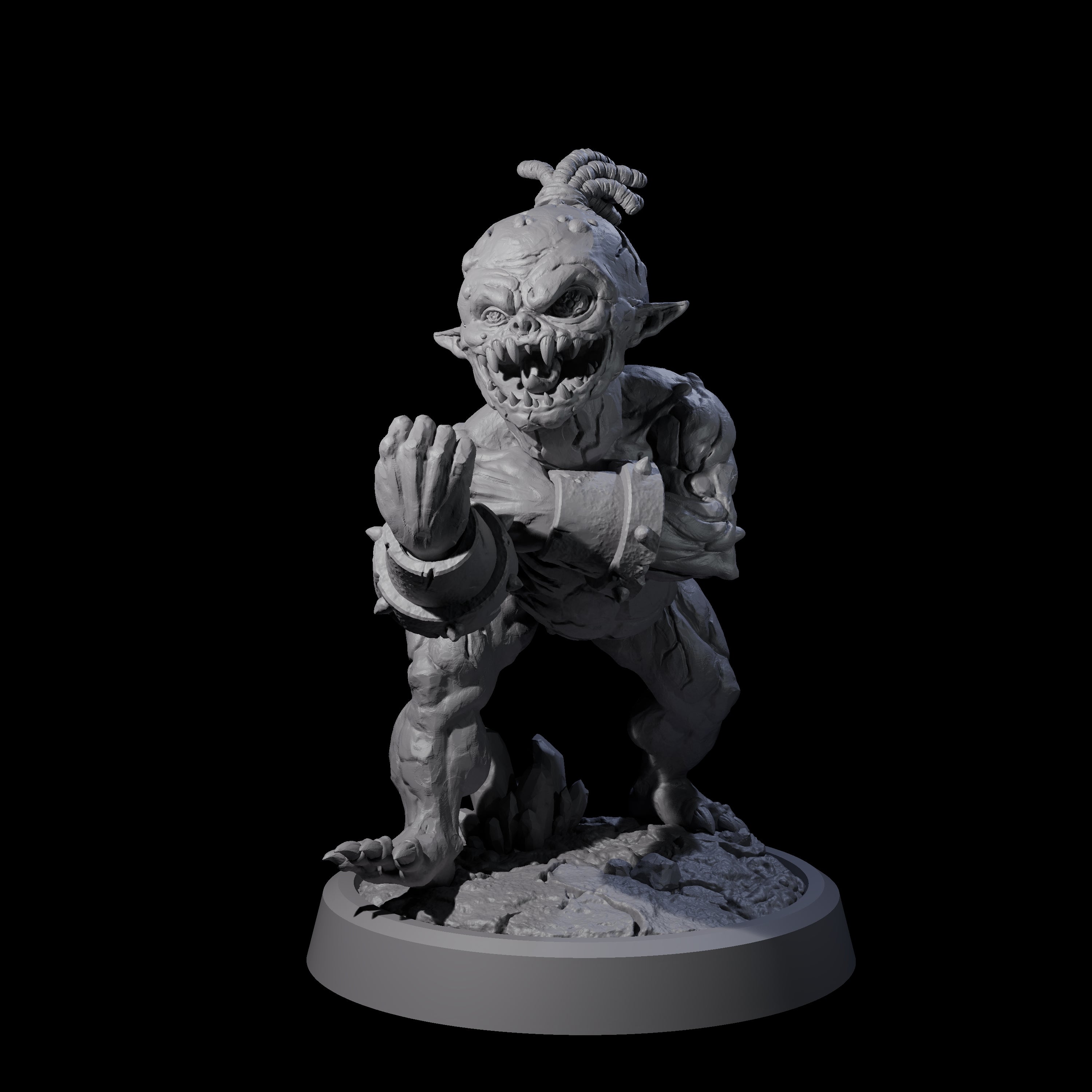 Poop Flinging Imp B Miniature for Dungeons and Dragons, Pathfinder or other TTRPGs