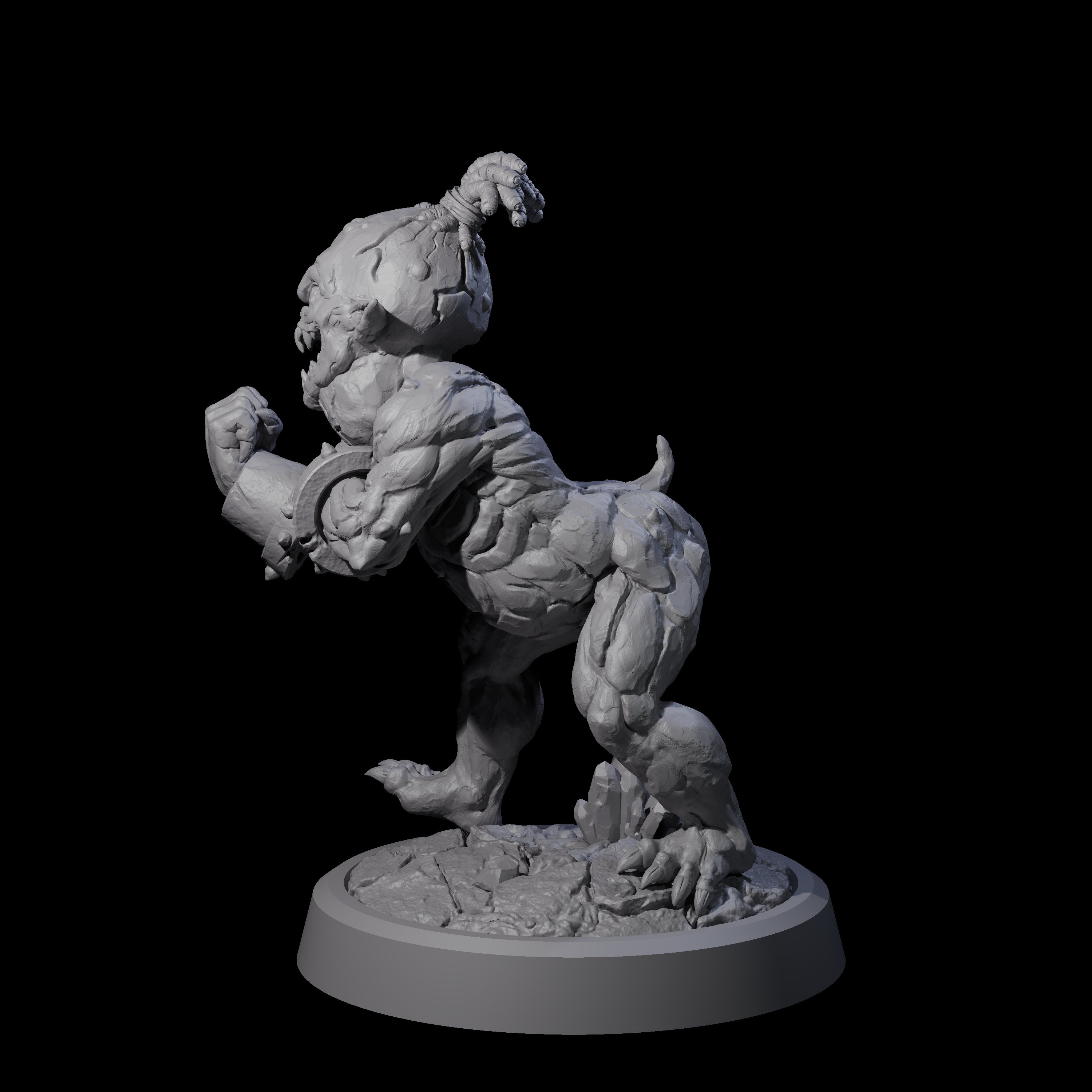 Poop Flinging Imp B Miniature for Dungeons and Dragons, Pathfinder or other TTRPGs