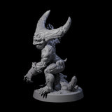 Poop Flinging Imp C Miniature for Dungeons and Dragons, Pathfinder or other TTRPGs