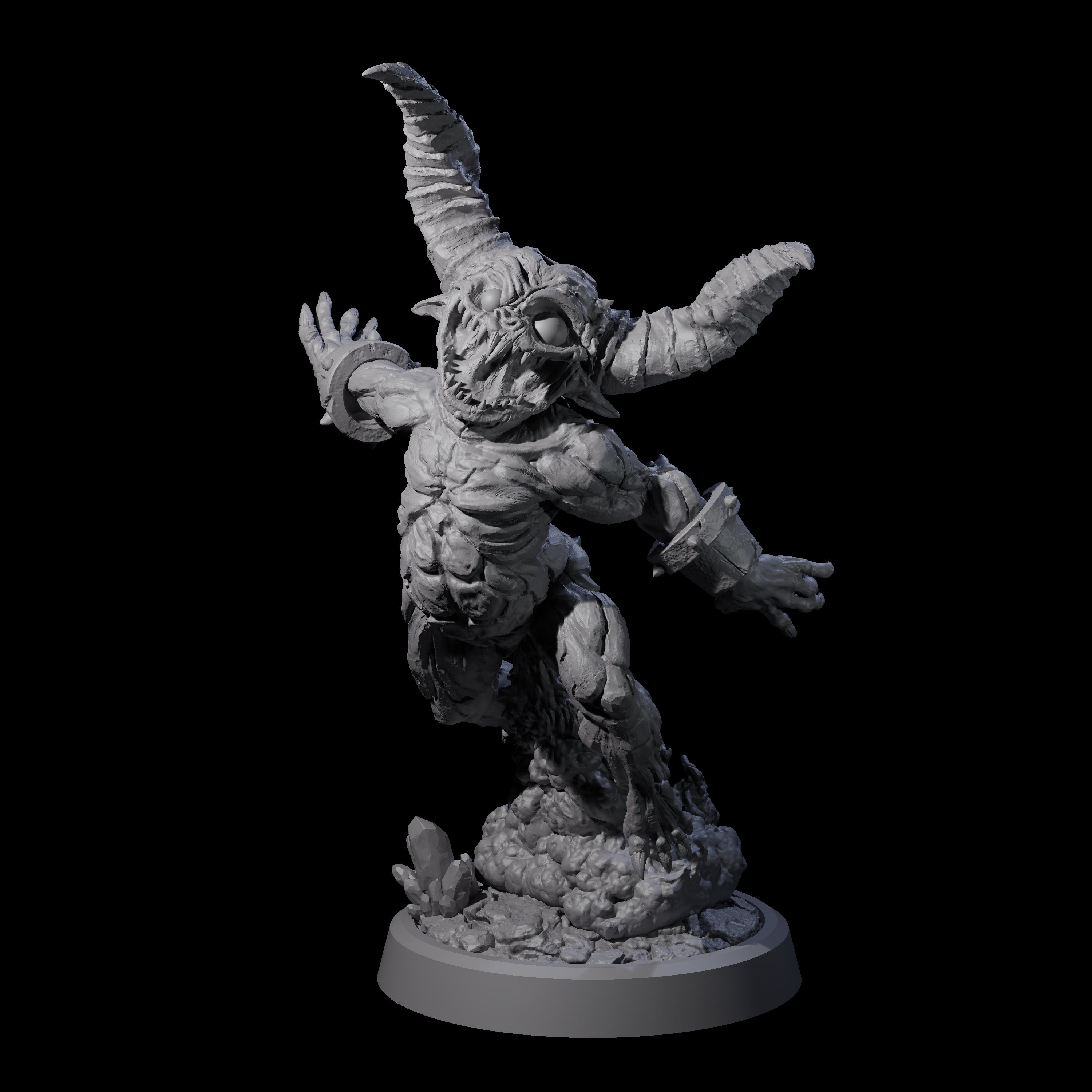 Poop Flinging Imp D Miniature for Dungeons and Dragons, Pathfinder or other TTRPGs