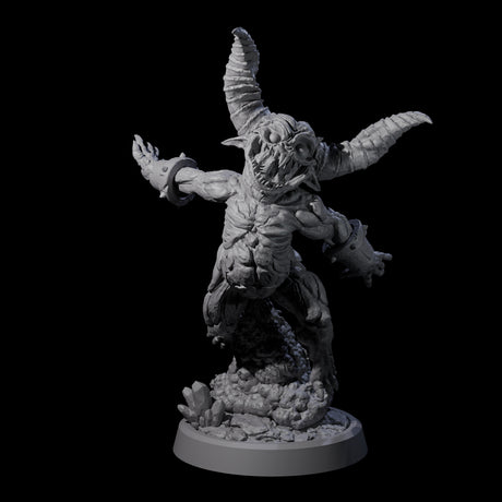 Poop Flinging Imp D Miniature for Dungeons and Dragons, Pathfinder or other TTRPGs