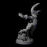 Poop Flinging Imp D Miniature for Dungeons and Dragons, Pathfinder or other TTRPGs