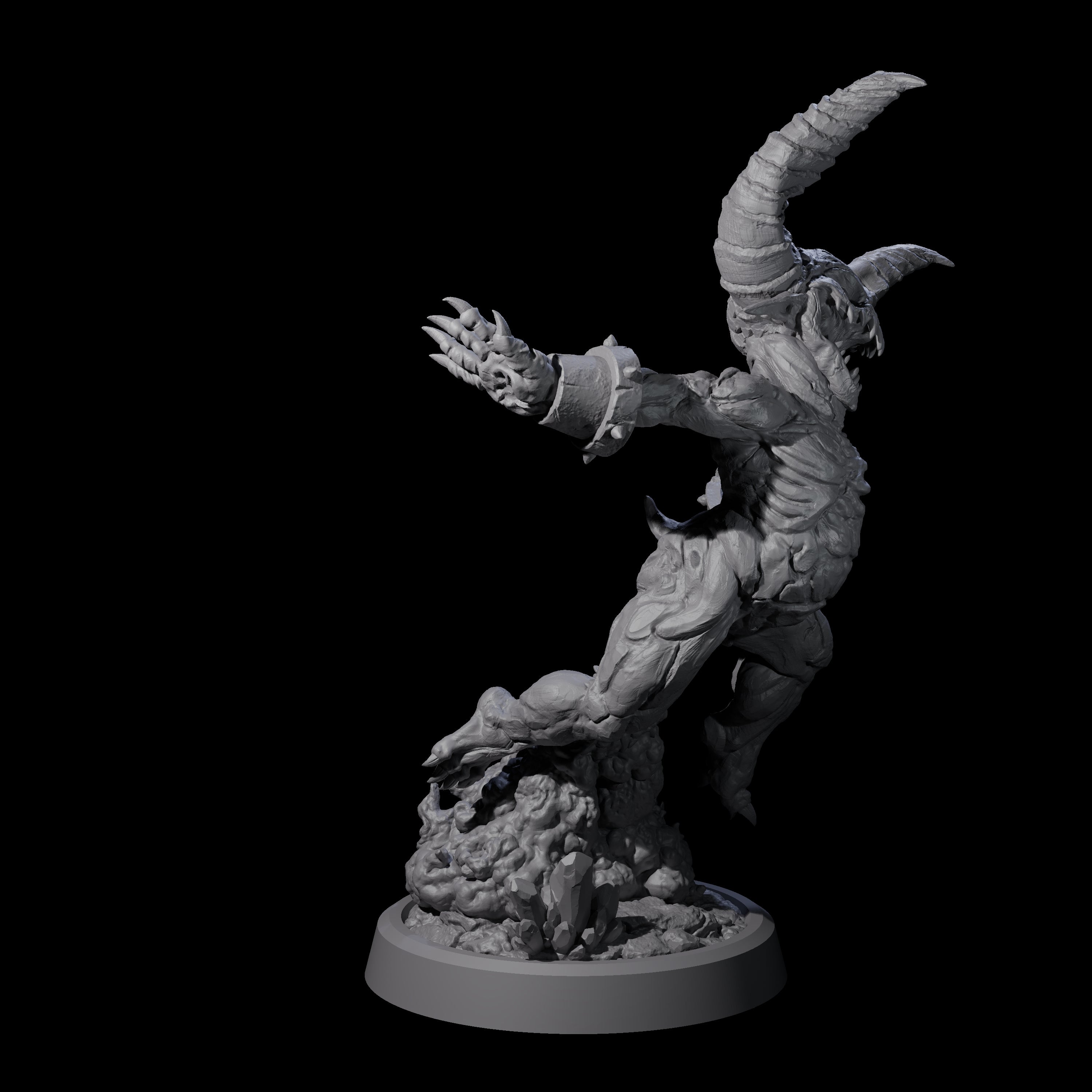 Poop Flinging Imp D Miniature for Dungeons and Dragons, Pathfinder or other TTRPGs