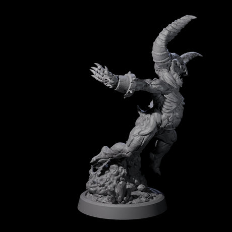 Poop Flinging Imp D Miniature for Dungeons and Dragons, Pathfinder or other TTRPGs