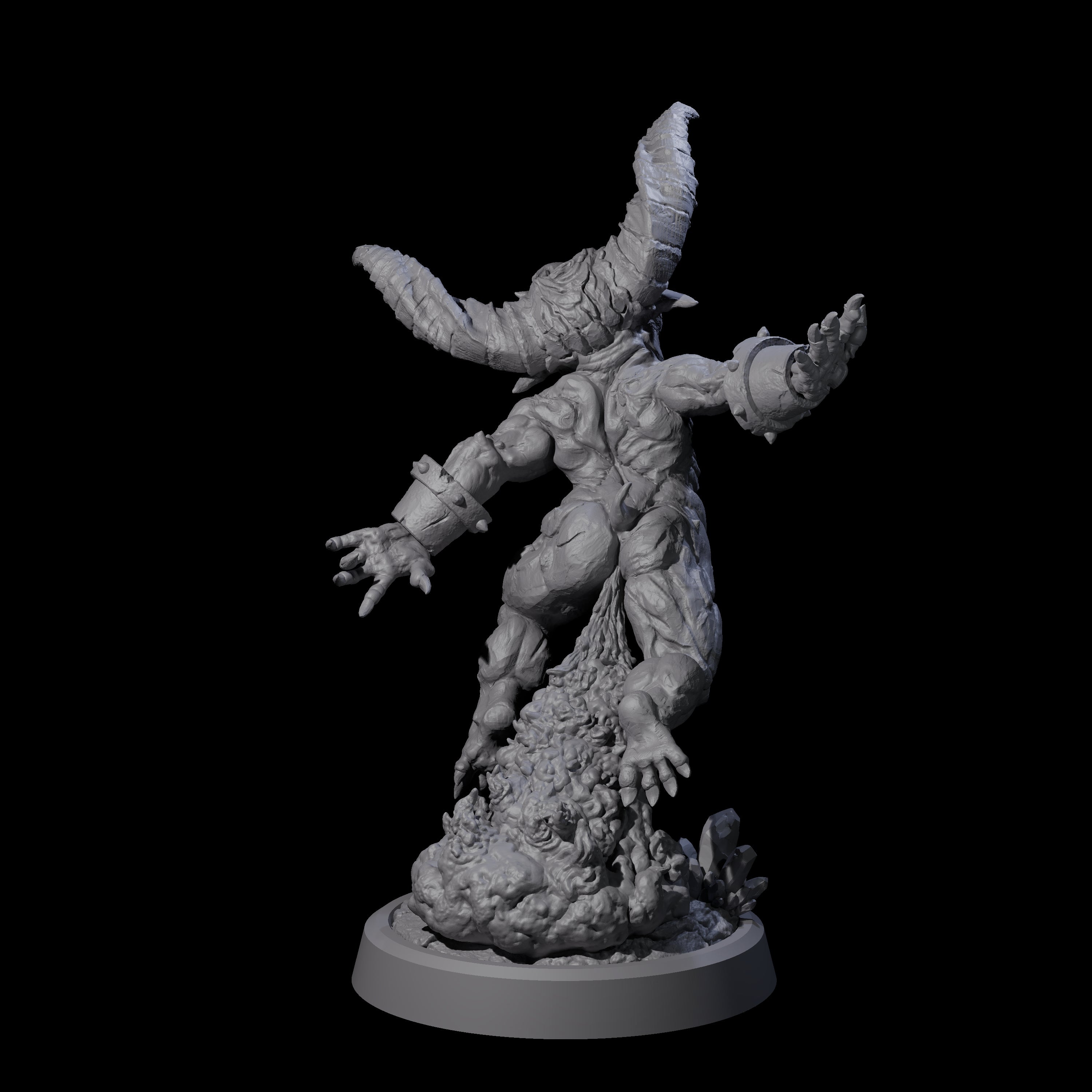 Poop Flinging Imp D Miniature for Dungeons and Dragons, Pathfinder or other TTRPGs