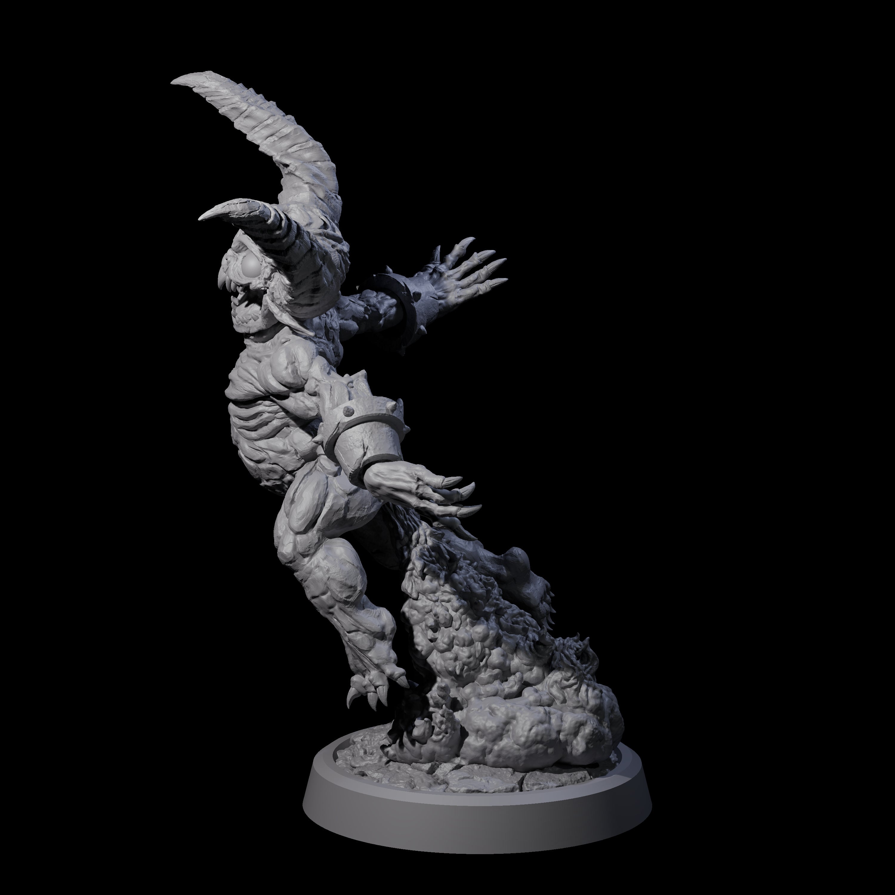 Poop Flinging Imp D Miniature for Dungeons and Dragons, Pathfinder or other TTRPGs