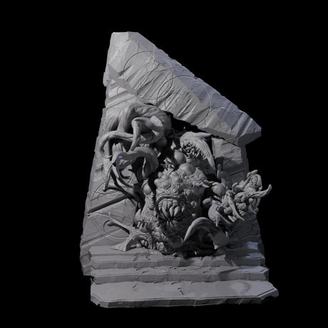 Portal Opened Shoggoth Aberration Miniature for Dungeons and Dragons, Pathfinder or other TTRPGs