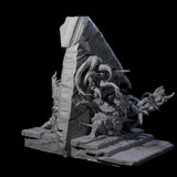 Portal Opened Shoggoth Aberration Miniature for Dungeons and Dragons, Pathfinder or other TTRPGs