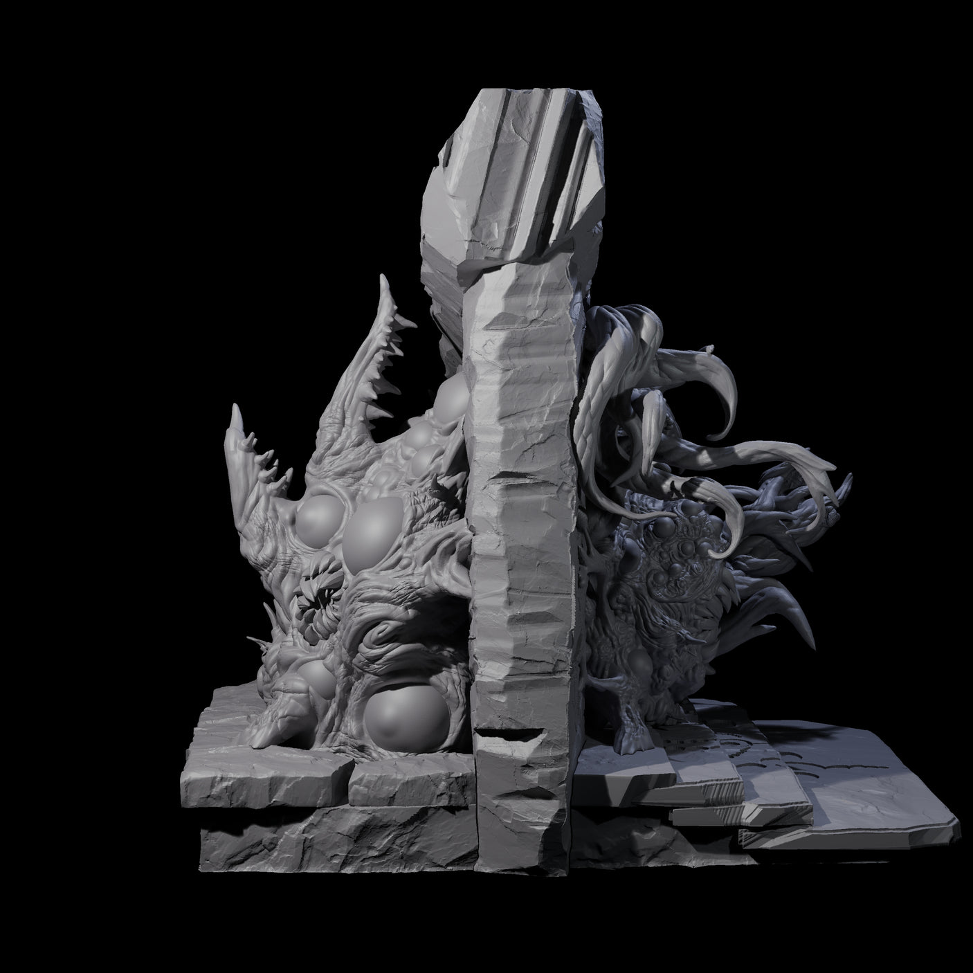 Portal Opened Shoggoth Aberration Miniature for Dungeons and Dragons, Pathfinder or other TTRPGs