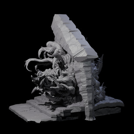 Portal Opened Shoggoth Aberration Miniature for Dungeons and Dragons, Pathfinder or other TTRPGs