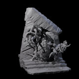 Portal Opened Shoggoth Aberration Miniature for Dungeons and Dragons, Pathfinder or other TTRPGs