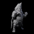 Portly Little Knight Miniature for Dungeons and Dragons, Pathfinder or other TTRPGs