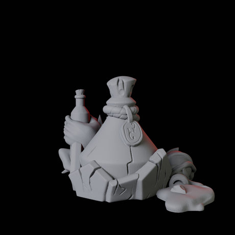 Potion Bottle A Miniature for Dungeons and Dragons, Pathfinder or other TTRPGs