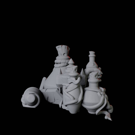 Potion Bottle A Miniature for Dungeons and Dragons, Pathfinder or other TTRPGs