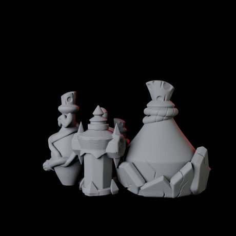 Potion Bottle B Miniature for Dungeons and Dragons, Pathfinder or other TTRPGs