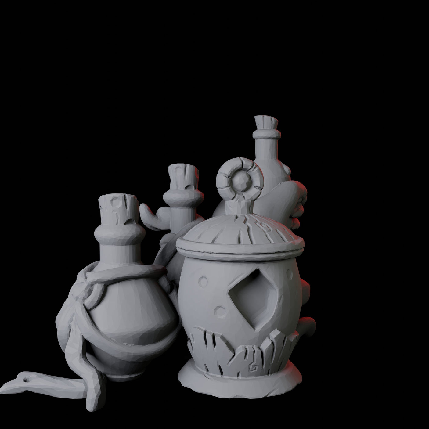 Potion Bottle C Miniature for Dungeons and Dragons, Pathfinder or other TTRPGs