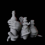 Potion Bottle C Miniature for Dungeons and Dragons, Pathfinder or other TTRPGs
