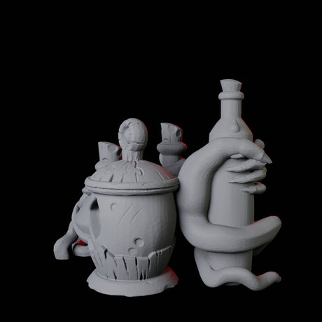 Potion Bottle C Miniature for Dungeons and Dragons, Pathfinder or other TTRPGs