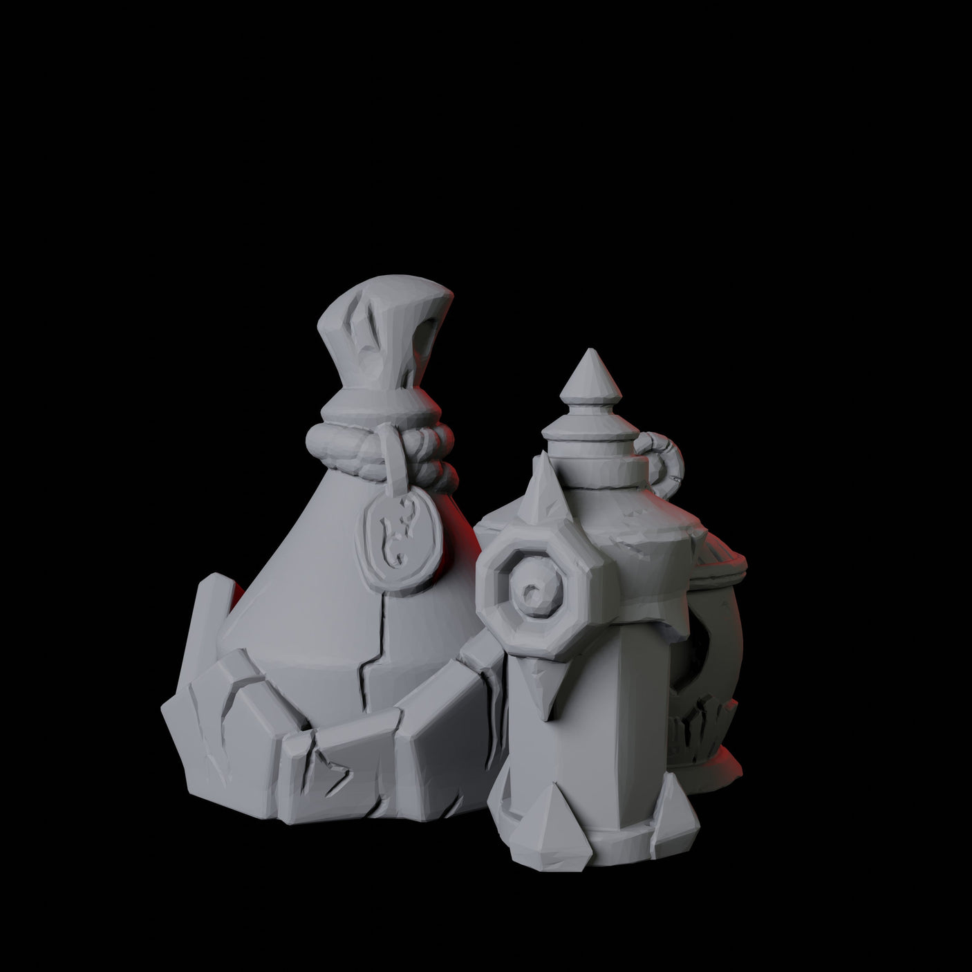 Potion Bottle D Miniature for Dungeons and Dragons, Pathfinder or other TTRPGs