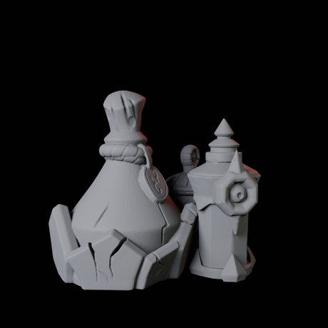 Potion Bottle D Miniature for Dungeons and Dragons, Pathfinder or other TTRPGs