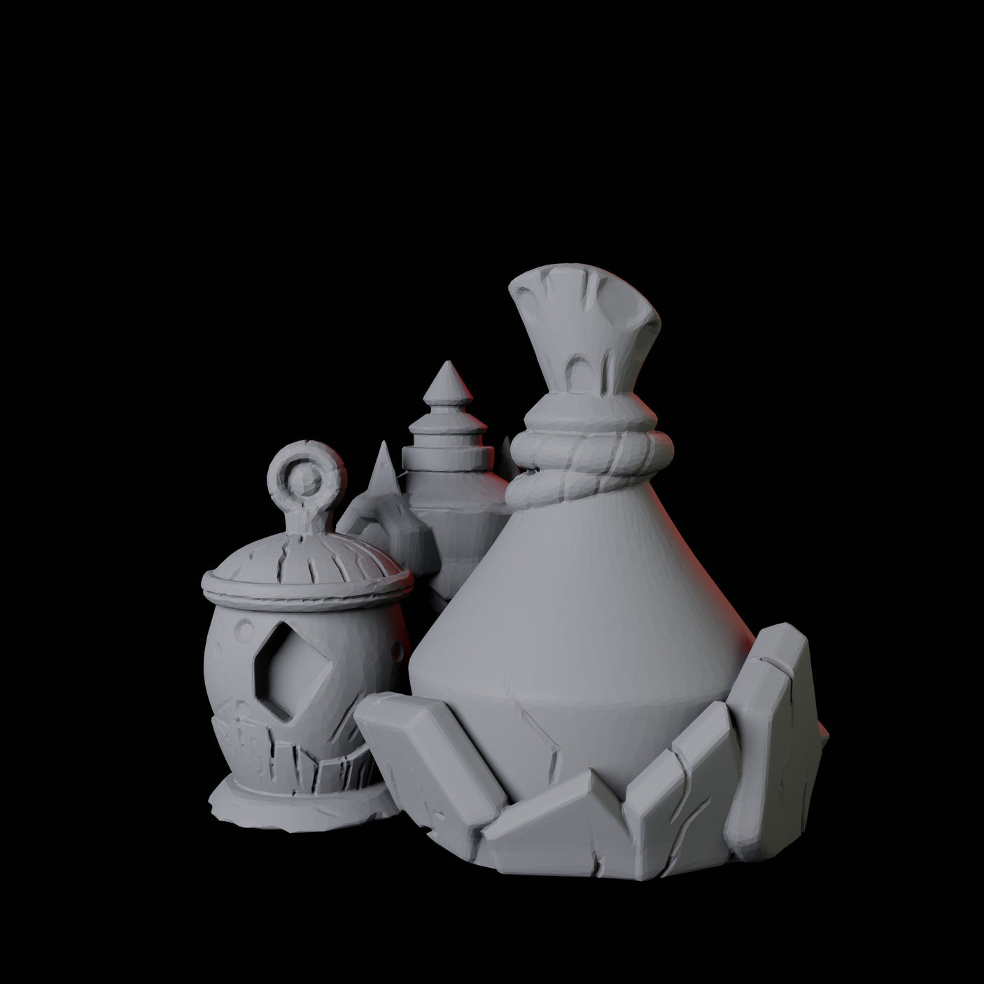 Potion Bottle D Miniature for Dungeons and Dragons, Pathfinder or other TTRPGs