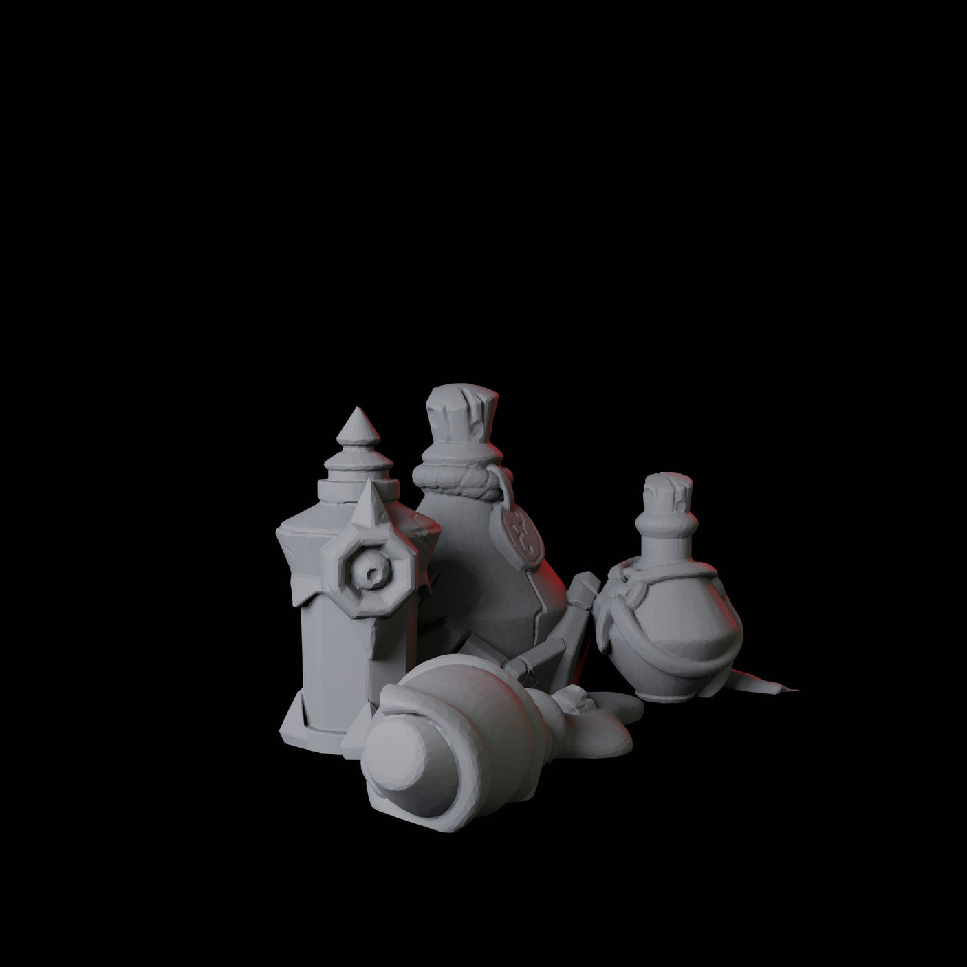 Potion Bottle E Miniature for Dungeons and Dragons, Pathfinder or other TTRPGs