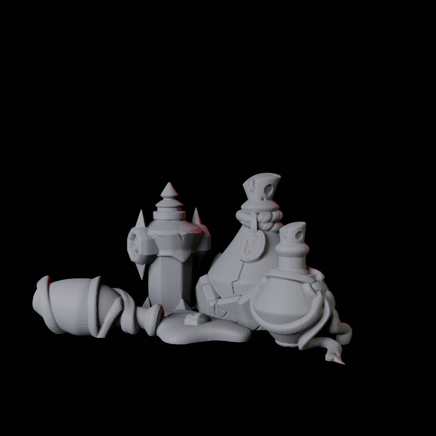 Potion Bottle E Miniature for Dungeons and Dragons, Pathfinder or other TTRPGs